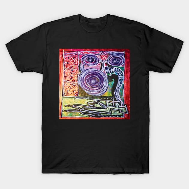 Abstract Art Machines T-Shirt by backline